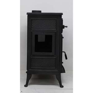 Dorello MF8,5 Modèle Cheminée en Fonte Poêle Intérieur Chauffage Cuisine Autoportant pour Bois de Chauffage ou Pellet Fuel - Product Image 2