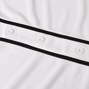 Uniforme de Béisbol Juvenil, Jersey abotonado, bordado, camisetas de equipo sublimadas, ropa deportiva de talla grande, característica transpirable - Product Image 3