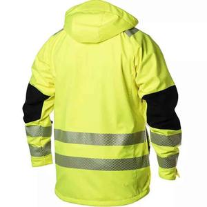 Chaquetas de Trabajo Industriales de Alta Visibilidad, Impermeables, Fluorescentes, Lavables, Ropa de Seguridad con Logotipo Reflectante - Product Image 3