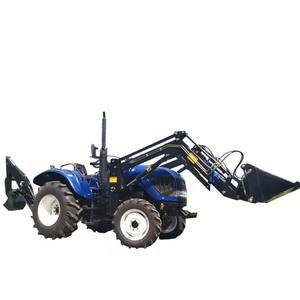 Tractor agrícola Kubota de calidad con retroexcavadora y cargador frontal - Product Image 1