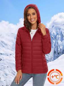 Chaqueta acolchada para mujer con núcleo aislado, tela transpirable ligera, perfecta para la moda y la ropa informal, chaqueta acolchada para mujer - Product Image 6