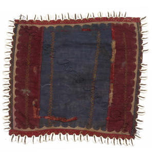 Broderie traditionnelle ethnique de Kutch, travail vintage de mosaïque de miroirs, travail de Rabari, patch Gujarati, style Banjara, miroir indien de Kutch - Product Image 2