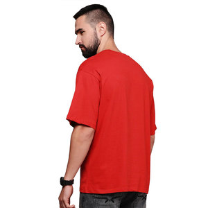 La mejor oferta, camiseta cuadrada para hombre, corte holgado, lavado vintage, 100% algodón con escote acanalado - Product Image 5