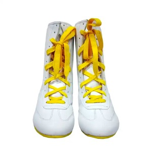 Nouvelles chaussures de boxe et de lutte professionnelles de luxe pour hommes et femmes doublure en maille en cuir de qualité baskets de sports d'hiver de grande taille - Product Image 6