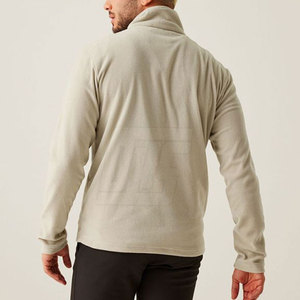 แจ็กเก็ตซิปครึ่งตัวของผู้ชายทรงสลิมฟิตไม่มีฮู้ดพร้อมวัสดุกันความชื้นเพื่อความสบายในชีวิตประจำวัน - Product Image 3