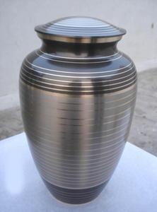 Urna de cremación grabada memorable de plata mate, urna memorable de estilo clásico caliente para cremación, urna de Metal de alta calidad de lujo duradera - Product Image 6