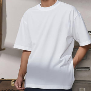 T-shirt tricoté réglable Crew Fitness pour hommes avec lettrage à prix réduit et matériel de qualité supérieure T-shirt pour hommes avec taille personnalisée - Product Image 5