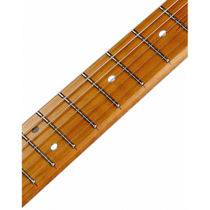 Guitare électrique SBS VS200 en promotion avec circuit Coil Tap et Treble Bleed, manche en érable torréfié, tremolo Floyd Rose en acier - Product Image 3