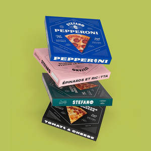 Boîte de papier d'emballage en carton Boîte à pizza de dessin animé Vente chaude Emballage de boîte alimentaire recyclable Imprimé personnalisé - Product Image 5