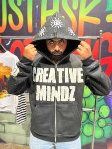 Conjunto Deportivo de Felpa Técnica para Hombre, Corte Regular, Invierno, Color Sólido, con Capucha, Secado Rápido, Logotipo Personalizado al por Mayor - Product Image 3