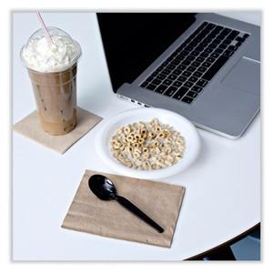 Cucharas de Sopa de Poliestireno Negro Resistentes Boardwalk, 1000 Unidades por Caja, Cucharas Desechables - Product Image 5