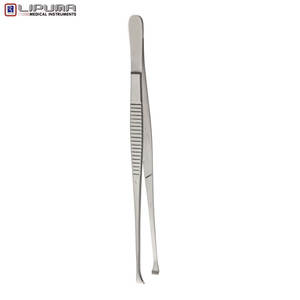 Pinzas Nelson Manejo de tejidos Agarre quirúrgico Acero inoxidable Marcado OEM Instrumentos médicos Bajo Moq - Product Image 4