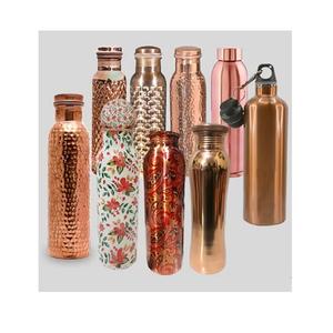 Amélioration de la personnalité Bouteille d'eau en cuivre pur pour l'entretien de la force Bouteille en cuivre ayurvédique - Product Image 2
