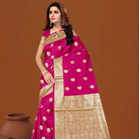 Fournisseurs de saris en gros Ganika de la marque Ronisha en Inde