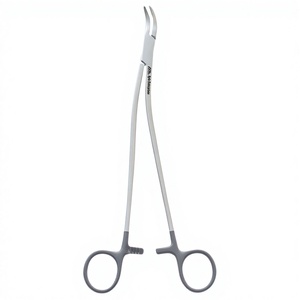 Pinza de acero para cirugía general, 23 cm, tipo TC Stratte, portaagujas, curvatura inversa, 9 pulgadas, ortopédica - Product Image 1