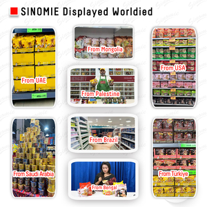 Wholesale SINOMIE Brand Korean Instant Spicy &amp; Sweet Flavor <strong>Buldak</strong> Rice Cake Korean <strong>Tteokbokki</strong> - Product Image 4