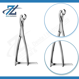 Pinzas de Sujeción de Huesos Lambotte Manuales de Alta Calidad, 220 mm de Largo, Acero Inoxidable Quirúrgico, Certificación CE, Instrumentos Reutilizables - Product Image 3