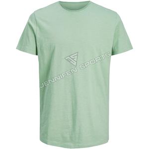 Camiseta de Verano de Manga Corta para Hombre, Lisa, con Logotipo Personalizado, Estampado Gráfico, Corte Regular, 100% Algodón Premium, Ligera y Transpirable - Product Image 1