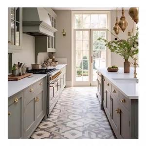 La meilleure qualité Meubles modulaires tout en bois de style européen en panneau stratifié Armoires de cuisine - Product Image 2