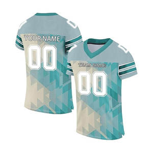 Maillot de football universitaire vintage personnalisable pour hommes T-shirt personnalisé de football américain - Product Image 2