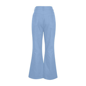 <b>Hot</b> Selling New Design <b>High</b> <b>Waist</b> Women Flared <b>Pants</b> Stretchy Casual for Fashionable Custom Winter Flat Front Style Flare <b>Pant</b> - Product Image 3