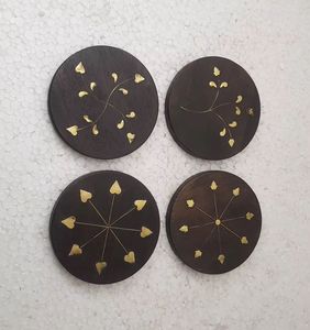 Posavasos naturales recién llegados para beber té, café, Bar, posavasos de mesa, posavasos de pizarra cuadrados redondos, manteles individuales - Product Image 6