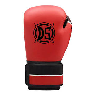 Guantes de boxeo de cuero con etiqueta privada personalizada de alta calidad, empuñaduras de mano, correa de muñeca ajustable con dedo completo para Artes Marciales al aire libre - Product Image 3