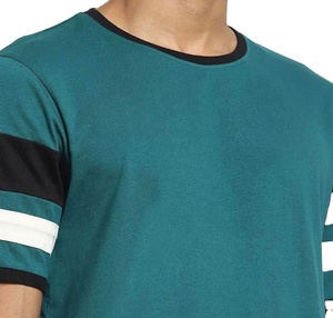 Camiseta OEM de algodón de alta calidad para hombre, el último estilo, manga corta, cómoda ropa de punto de microfibra, camisetas de la mejor calidad para hombre - Product Image 3