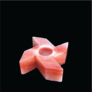 Porte-bougies chauffe-plat en forme de moulin à vent en sel rose de l'Himalaya, meilleurs porte-bougies chauffe-plat en sel rose, porte-bougies au sel rose du Pakistan - Product Image 2