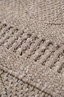 Tapis en macramé beige tissé à la machine, tapis traditionnel, vente en gros, qualité supérieure, faible MOQ, micro-polyester, fourrure, hauteur de la pile de 14 mm