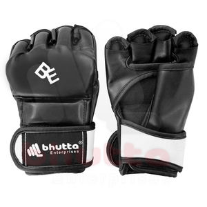 Guantes de MMA BHUTTA ENTERPRISES de 12oz y 7oz, de Cuero PU, Profesionales, para Entrenamiento y Sparring, con Cierre de Velcro, Transpirables, de Microfibra - Product Image 2