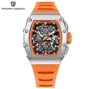 Pagani thiết kế ys011 mới 40mm thùng rỗng thời trang nam giản dị của thạch anh Đồng hồ Sapphire thủy tinh thạch anh Đồng hồ Chronograph đồng hồ - Product Image 6