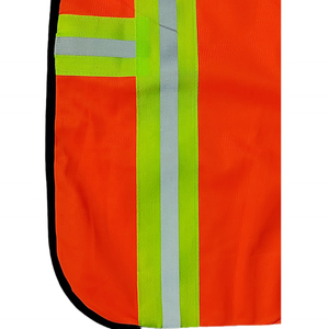 Logo personnalisé haute visibilité en stock gilet de sécurité haute visibilité vêtements de travail de sécurité hautement réfléchissants pour hommes gilet Hivis - Product Image 4