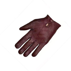 Guantes Clásicos de Cuero para Hombre, Suaves, Cálidos, para Invierno, Casuales, Elegantes, Cómodos y Protectores para Uso Diario - Product Image 6