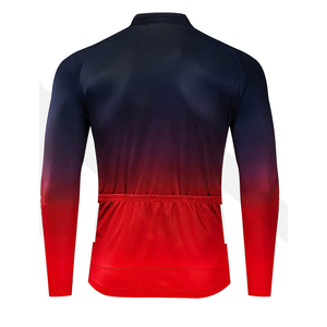 Maillot de ciclismo personalizado diseñado por el fabricante, camisetas de bicicleta de montaña ajustadas para hombre, ropa de ciclismo al por mayor - Product Image 3