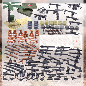 <span class=keywords><strong>Alemania</strong></span> Ww2 ladrillos ejército modelo pistola armas equipo militar barato para Mini Segunda <span class=keywords><strong>Guerra</strong></span> Mundial figuras juegos de bloques de construcción - Product Image 4