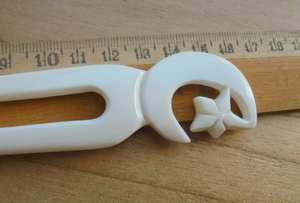 Pasador/Pinza para el Cabello Hecho a Mano con Hueso Natural Ecológico Moderno, Soporte para Moño Tradicional, Accesorios para el Cabello de Moda, Objeto de Colección Artístico - Product Image 6