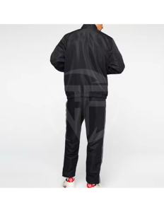 Ensemble deux pièces coupe-vent personnalisé en nylon 2025 de haute qualité Survêtement imperméable à glissière pour l'hiver ODM Supply - Product Image 4