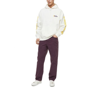 Sweat à capuche zippé surdimensionné vintage personnalisé pour homme, en molleton délavé à l'acide, avec patchs, pour la couture et le surjet, 100% coton, impression numérique d'hiver - Product Image 4