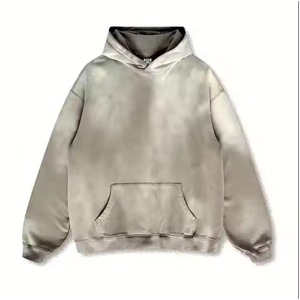 Oversized Streetwear Hoodie Men Women Pullover Custom Logo Embroidery Sweatshirt Bulk Wholesale - Product Image 2