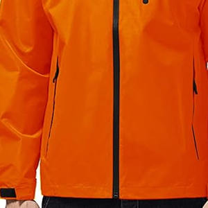 Veste de pluie imperméable pour homme de haute qualité décontractée avec capuche, imperméable zippé à capuche, veste légère, OEM accepté - Product Image 2