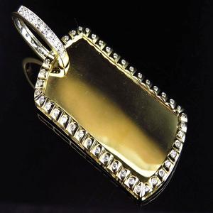 Collier pendentif photo personnalisé en argent S925 bijoux de luxe avec Moissanite diamant étincelle cadeau d'anniversaire parfait - Product Image 1