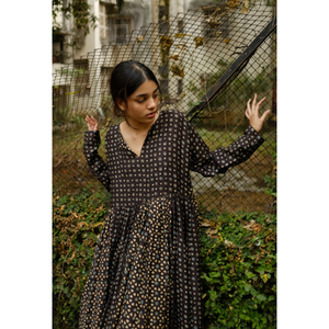 AMARA DRESS-Handwoven Cotton <b>Silk</b> Salwar Kameez Pakistani Style Indian Saree Stitched Net <b>Fabric</b> - Product Image 3