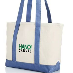 Sac fourre-tout en coton écologique à longue poignée, logo imprimé personnalisé, certifié BSCI, toile durable, taille personnalisée, achat direct - Product Image 5