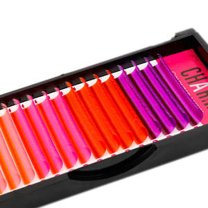Extensiones de Pestañas Pre-Hechas de Color Natural, Pestañas de Color Súper Oscuro para Extensión, Mezcla de Pestañas de Color Mega Volumen al por Mayor - Product Image 3