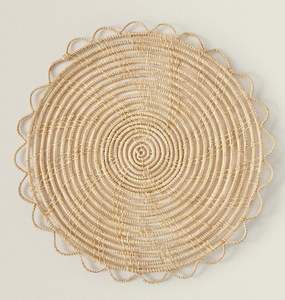 Coussinets chauffants faits à la main support de casserole sous-verres en rotin tissé à la main napperons en bambou tasse Base chargeur assiettes plats au prix de gros - Product Image 5