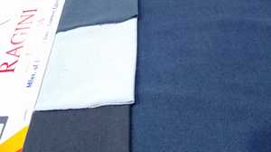 Tela de poliéster Armanii Looper de lujo para ropa de alta gama y ropa deportiva suave y duradera con patrón liso elegante para niñas - Product Image 3