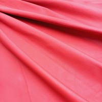 Cuir de mouton rouge 100 % véritable de qualité supérieure, certifié LWG, respectueux de l'environnement, pour vestes et jupes, finition grainée
