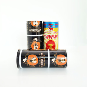 250ml Soft Drink Can Plastic Soda Can Beverage Can With Easy Open End