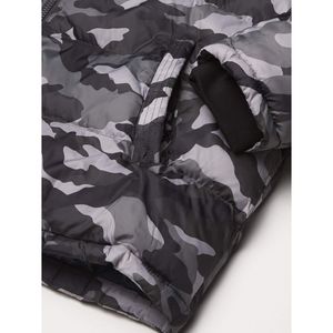 Veste matelassée pour homme de qualité supérieure, style camouflage, 100% coton, pour l'hiver en extérieur, col montant, logo personnalisé. - Product Image 6